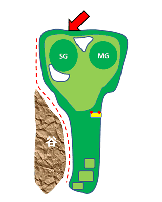 Hole 11 コースマップ